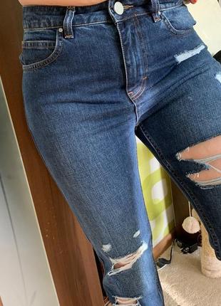 Бойфренды.джинсы.рванки ,бренд asos denim турция6 фото