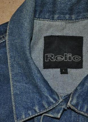 Relic джинсовий жилет жилетка чоловіча безрукавка3 фото