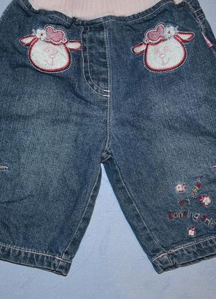 Р. 62 см джинсы на подкладке #осіньдобра4 фото
