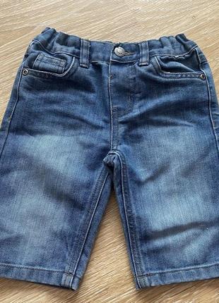 Шорти джинсовые denim 4-5 лет