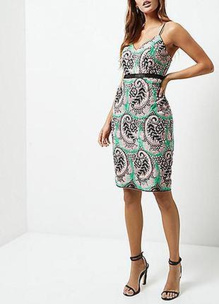 Мереживна сукня river island  14-16 p