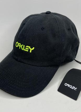 Нова кепка oakley 6 panel washed cotton hat one size картуз окли  бейсболка1 фото