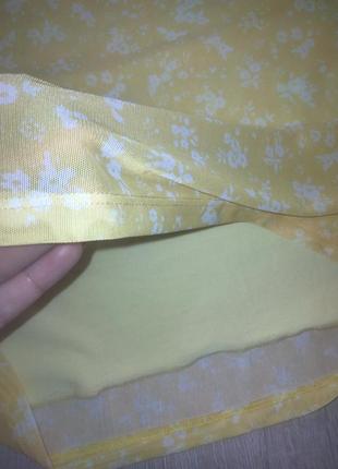 Ніжна жовта сукня ао фігурі2 фото