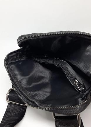 Мужская кожаная сумка. мужская черная сумка. сумка кельвин кляйн6 фото