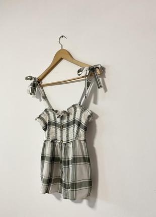 Топ из натуральной ткани от primark🌿