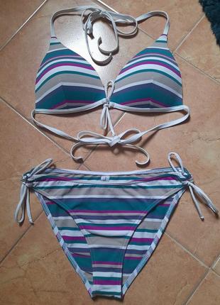 Купальник раздельный трикотаж.