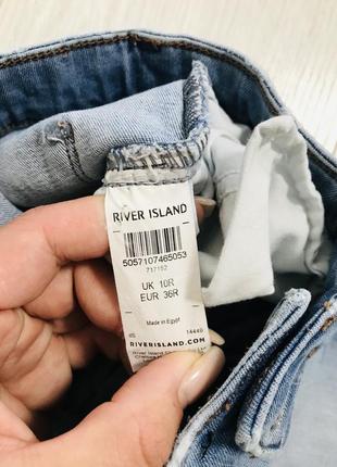 Базовые женские зауженные джинсы от river island6 фото