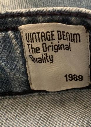 Джинсовые подростковые шорты premium vintage denim для мальчика размер на возраст 11-12 лет8 фото