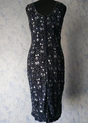 Новое платье миди с вышивкой размер uk 122 фото