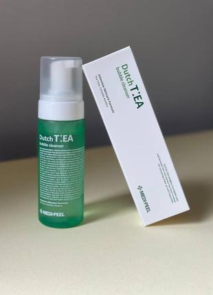 Пінка-мус з чайним деревом medi-peel dutch tea bubble cleanser 160мл