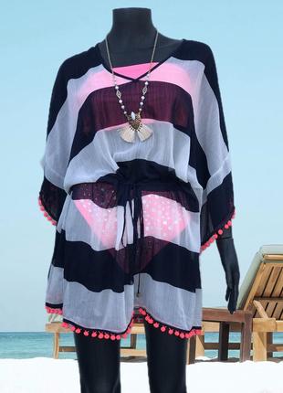 Пляжное платье парео накидка на пляж2 фото