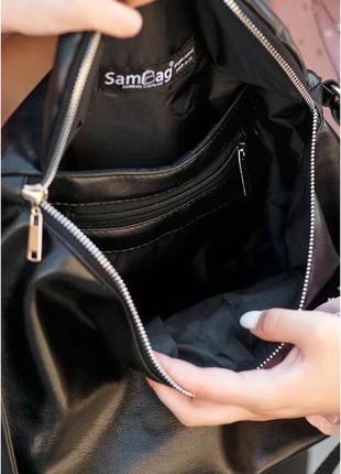 Женская сумка sambag milano black8 фото