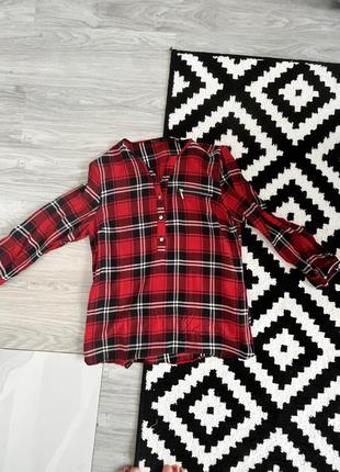 Рубашка в клетку mohito