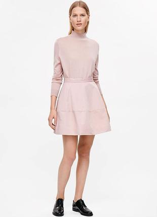 Cos рожева спідниця пудра пишна юбка балон