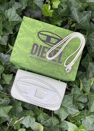 ✅✅сумка diesel дизель сумочка через плече багет disel