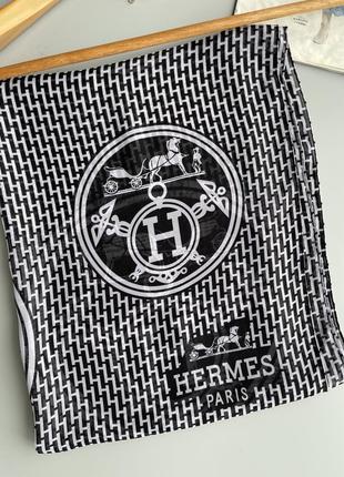 Шифонова шарф хустка в стилі hermes