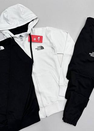 Набір 7в1 the north face: кофта-штани-футболка-шорти-кепка-2 пари носків костюм преміум якість7 фото