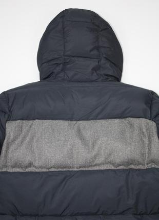 Зимняя куртка итальянская mixture темно-синяя6 фото