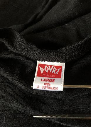 Термобелье dovre шерсть супервош черное