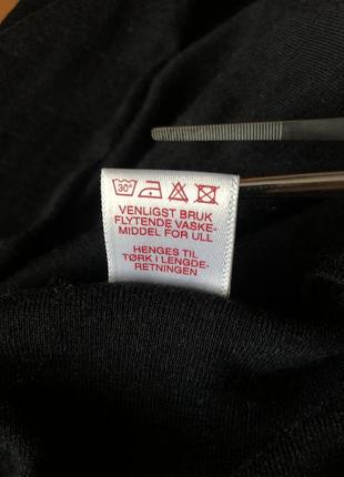 Термобелье dovre шерсть супервош черное