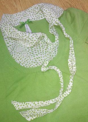 Джемпер,кофта с коротким рукавом next 7