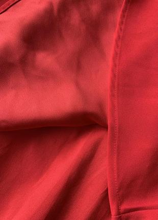 Червоне коротке яскраве плаття / сукня6 фото