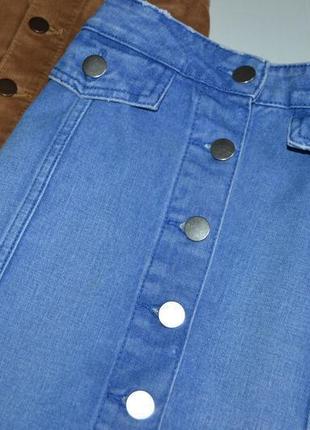 Спідниця трапеція джинсова denim co розмір s4 фото