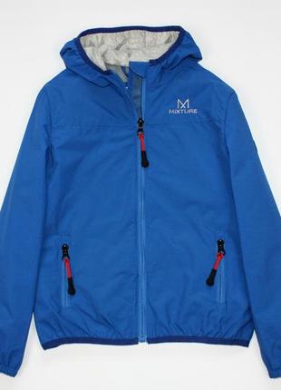 Куртка ветровка для мальчика mixture италия непромокаемая синяя 7-9 лет1 фото