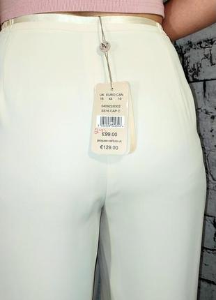 Белые брюки женские, праздничные. большой размер xl, xxl5 фото