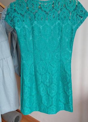Святкове плаття, ажурна сукня, плаття з мереживом2 фото