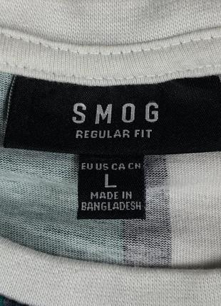 Супер крутая мужская футболка smog размер l4 фото