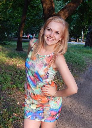 Летний сарафан с 3d-эффектом