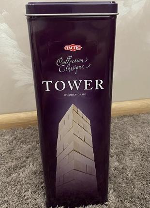 Настольная игра вышка (tower, дженга)