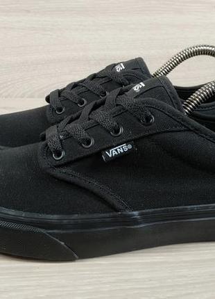 Чорні кеди vans оригінал, розмір 388 фото