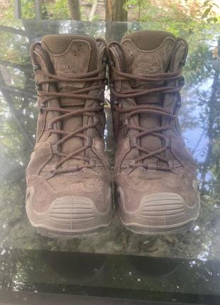 Ботинки lowa zephyr#x® mid tf (мужские), dark brown2 фото