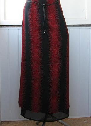 Спідниця шифонова (подвійна)