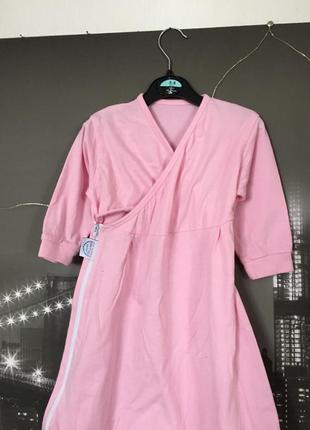 Розовый спальный мешок с рукавами2 фото