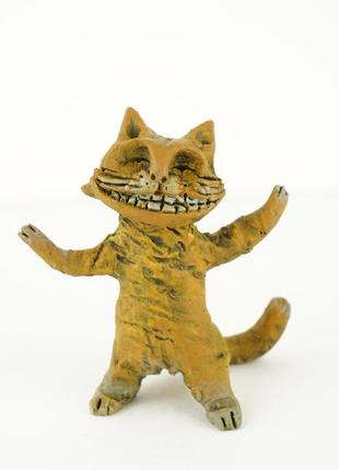 Фігурка кота веселого cat figurine колекція коти1 фото