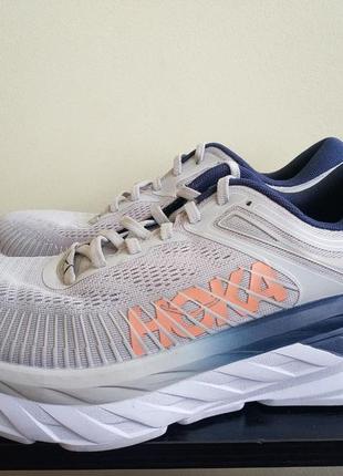 Женские кроссовки hoka one one w bondi 7 wide 1110531 lrbi оригинал9 фото