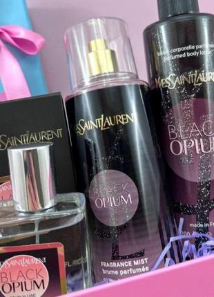 Парфюмированный набор yves saint laurent black opium