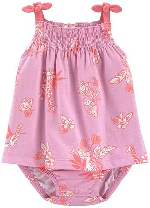 Картерс carters carter's baby butterfly sunsuit комбинезон боди