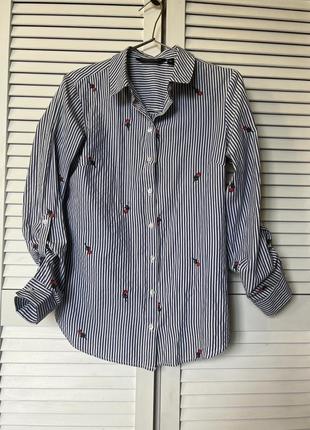 Рубашка в полоску dorothy perkins