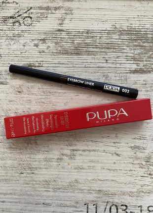 Pupa microblading effect eyebrow pen1 фото