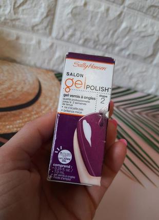 Sally hansen gel polish гель-лак для нігтів від селлі хасен шикарна якість1 фото