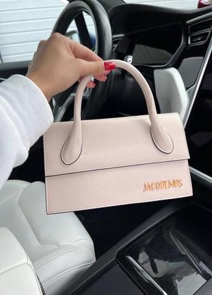 Женская сумка jacquemus le carinu very beige4 фото