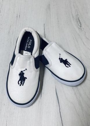 Кросівки сліпони, мокасини polo ralph lauren, ральф лорен