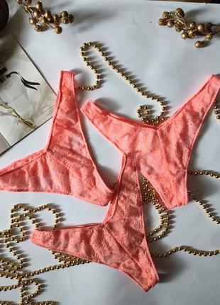 Трусики стринги victoria's secret original s 36 38