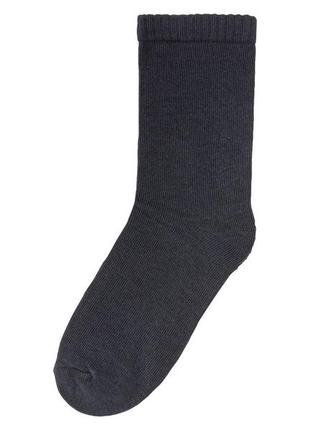 Шкарпетки бавовняні для хлопчика pepperts 343340 35-38 темно-синій1 фото