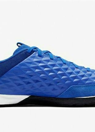 Новые оригинальные бутсы футзалки nike timeмpo legend viii academy ic (кожа) at6099-4144 фото