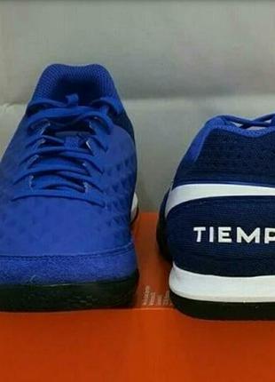 Нові оригінальні бутси футзалки nike tiempo legend viii academy ic (шкіра) at6099-4148 фото